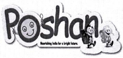 Poshan Nourshing India For A Bright Future. Device mark 2343206 Trademark