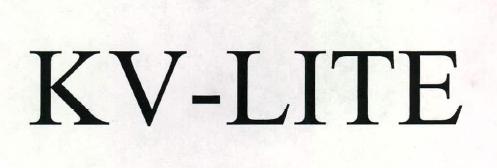 Kv-lite Device mark 2213067 Trademark