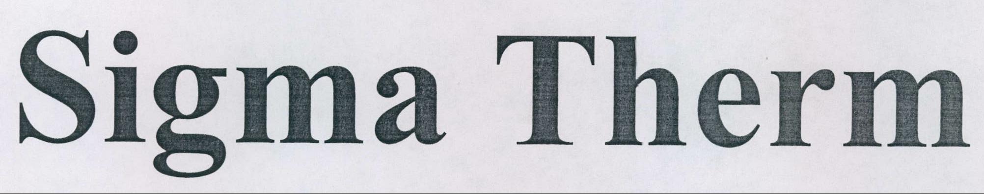Sigma Therm Device mark 2045251 Trademark