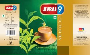 Jivraj 9 C.t.c. Dust Tea Device mark 2961568 Trademark