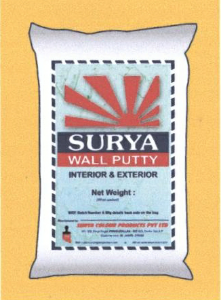 Surya Wall Putty Interior & Exterior Device mark 2248309 Trademark