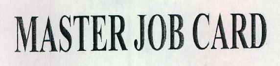 Master Job Card Device mark 2427044 Trademark