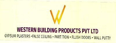 W Western Building Products Pvt Ltd Gypsum Plasters False Ceiling Partition Flush Doors Wall Putty Device mark 2896211 Trademark
