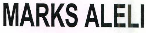 Marks Aleli Device mark 2632179 Trademark