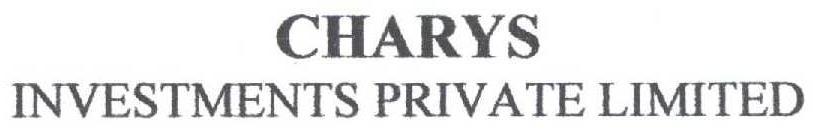 Charys Investments Private Limited Device mark 2066097 Trademark