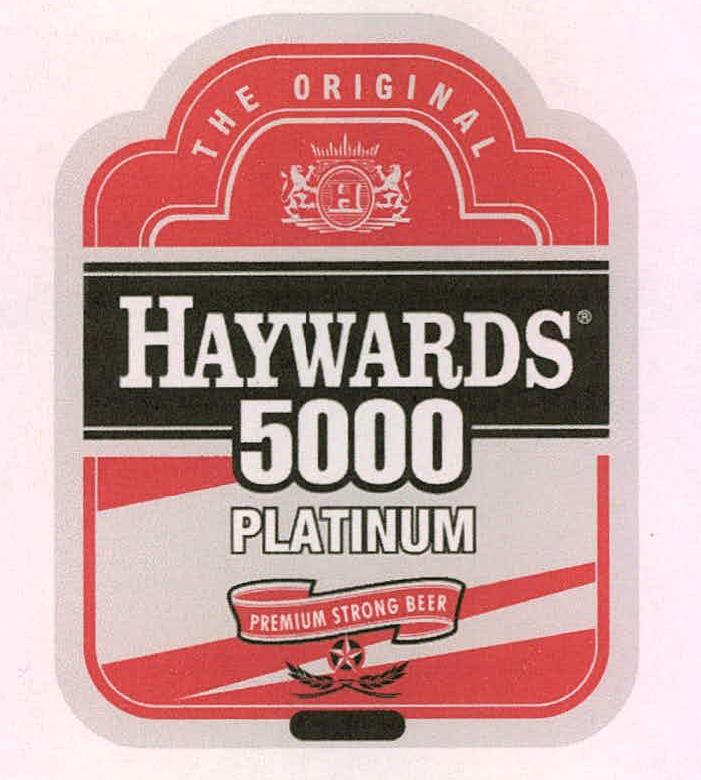 Haywards 5000 Platinum Device mark 2944359 Trademark