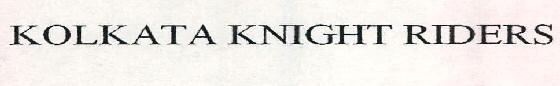 Kolkata Knight Riders Device mark 2384279 Trademark
