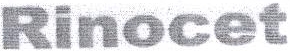 Rinocet Device mark 2059857 Trademark