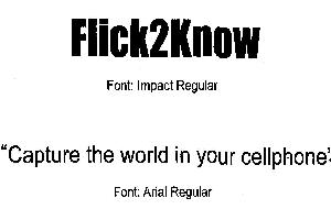 Flick2know (device) Device mark 2104353 Trademark