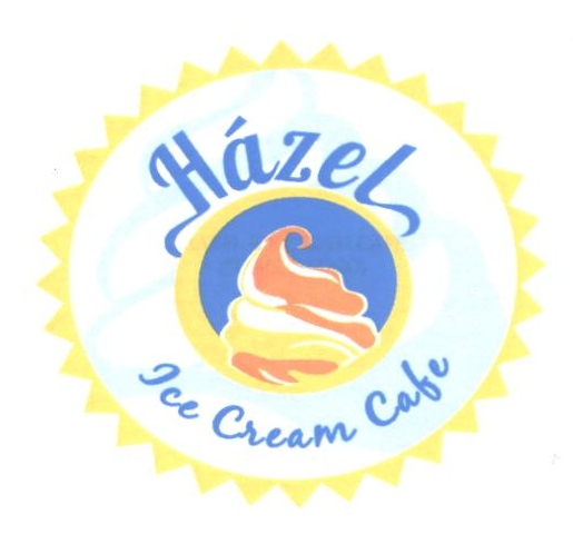 Hazel Ice Cream Cafe Device mark 2308228 Trademark