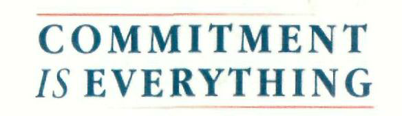 Commitment Is Everything (device) Device mark 2387744 Trademark