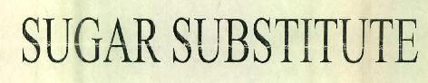 Sugar Substitute Device mark 2519425 Trademark