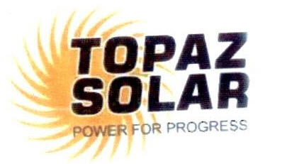 Topaz Solar Device mark 2513223 Trademark