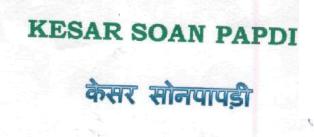 Kesar Soan Papdi Device mark 2031732 Trademark