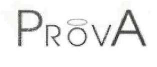 Prova(label) Device mark 2596268 Trademark