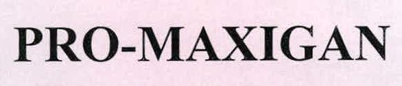Pro-maxigan Device mark 2219837 Trademark
