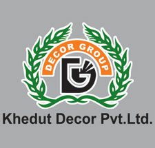 Khedut Decor Private Limited With Dg Logo And Word Decor Group And Device Of Leaves Device mark 2481265 Trademark