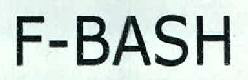 F-bash Device mark 2374434 Trademark