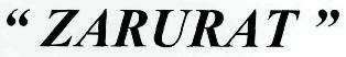 "zarurat" Device mark 2790742 Trademark