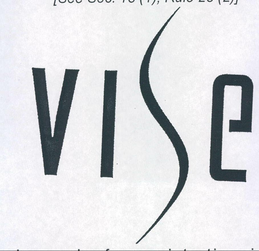 Vise Device mark 2004953 Trademark