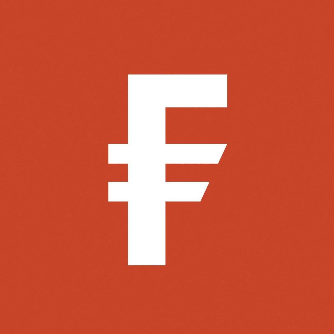 F With Double Lines In Square Device (colour) Device mark 2209658 Trademark