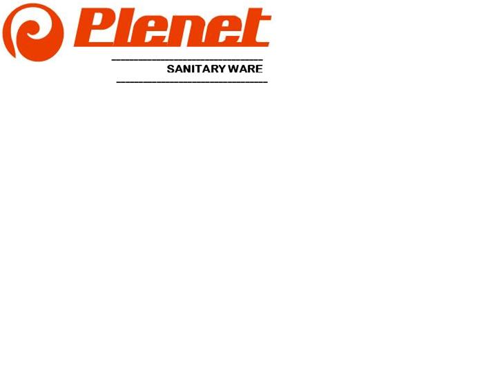 Plenet Sanitary Ware (label) Device mark 2628963 Trademark