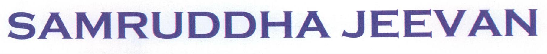 Samruddha Jeevan Device mark 2097106 Trademark