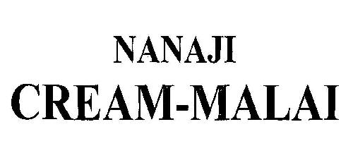 Nanaji Cream-malai(device) Device mark 2138287 Trademark