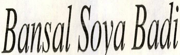 Bansal Soya Badi Device mark 2250503 Trademark