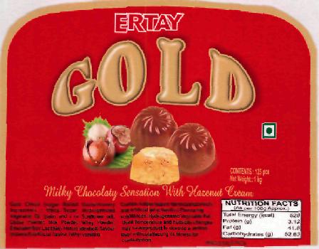 Ertay Gold (label) Device mark 2214586 Trademark