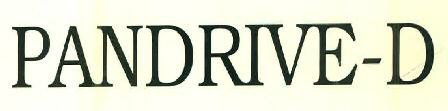 Pandrive-d Device mark 2979073 Trademark