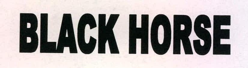 Black Horse Device mark 2231972 Trademark