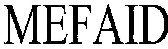 Mefaid (logo) Device mark 2252247 Trademark