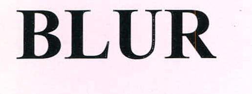 Blur Device mark 2188683 Trademark