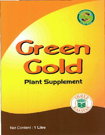 Green Gold Plant Supplement (label) Device mark 2466912 Trademark