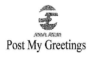 Post My Greetings (with Device Mark) Device mark 2079237 Trademark