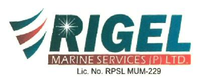 Rigel Marine Services (p) Ltd. (device) Device mark 2598335 Trademark