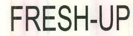 Fresh-up Device mark 2637293 Trademark