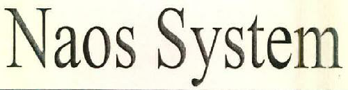 Naos System Device mark 2627019 Trademark