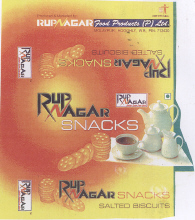 Rup Nagar Snacks Salted Biscuits (label) Device mark 2203479 Trademark