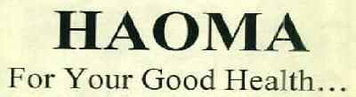 Haoma For Good Health... Device mark 2587306 Trademark