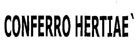 Conferro Hertiae (device) Device mark 2366695 Trademark