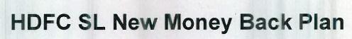 Hdfc Sl New Money Back Plan Device mark 2429201 Trademark