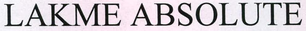 Lakme Absolute Device mark 2216859 Trademark
