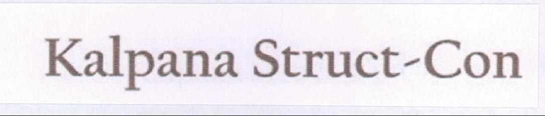 Kalpana Struct-con Device mark 2128998 Trademark