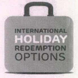 International Holiday Redemption Options (device Of Bag) Device mark 2445526 Trademark