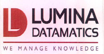L Lumina Datamatics We Manage Knowledge Device mark 2843530 Trademark