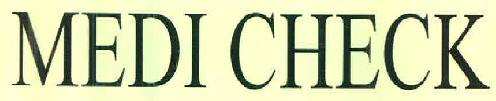 Medi Check Device mark 2796867 Trademark