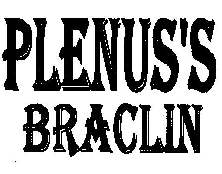 Plenus's Braclin (logo) Device mark 2202225 Trademark