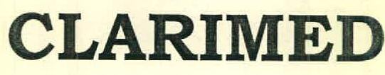 Clarimed Device mark 2814914 Trademark